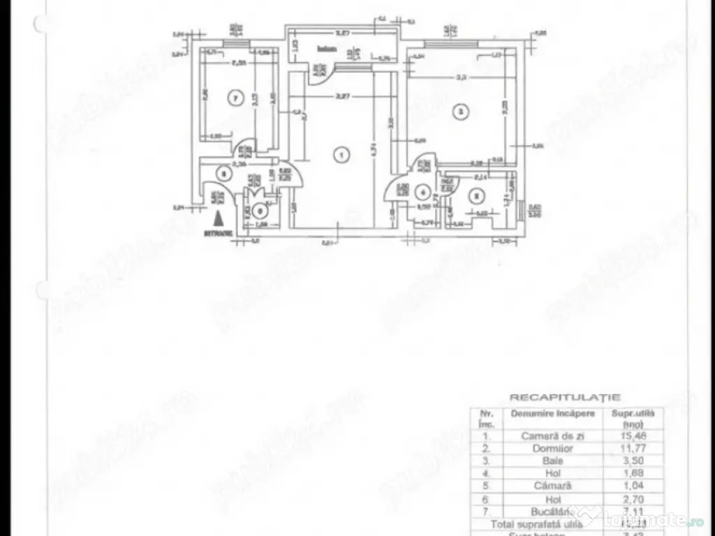Apartament 2 camere Traian | confort 1 semidecomandat 