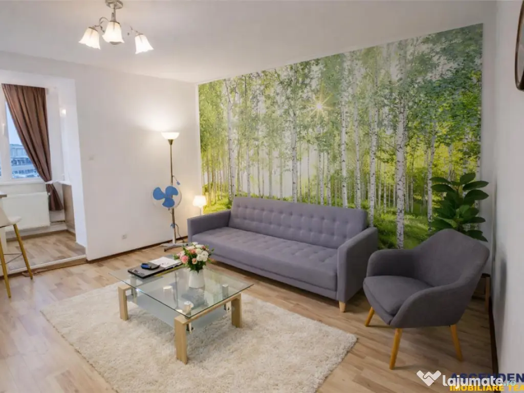 Garsoniera moderna, etaj intermediar, cadru natural, Noua Br 