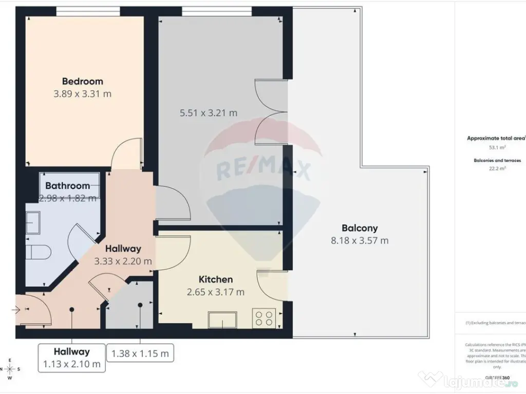 Apartament 2 camere, Avantgarden Bartolomeu, str Pescăru...