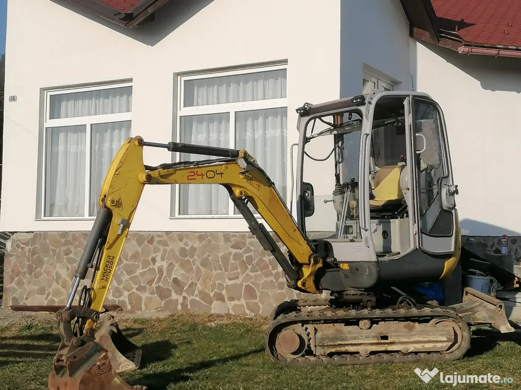 Miniexcavator wacker newson 2,5T 