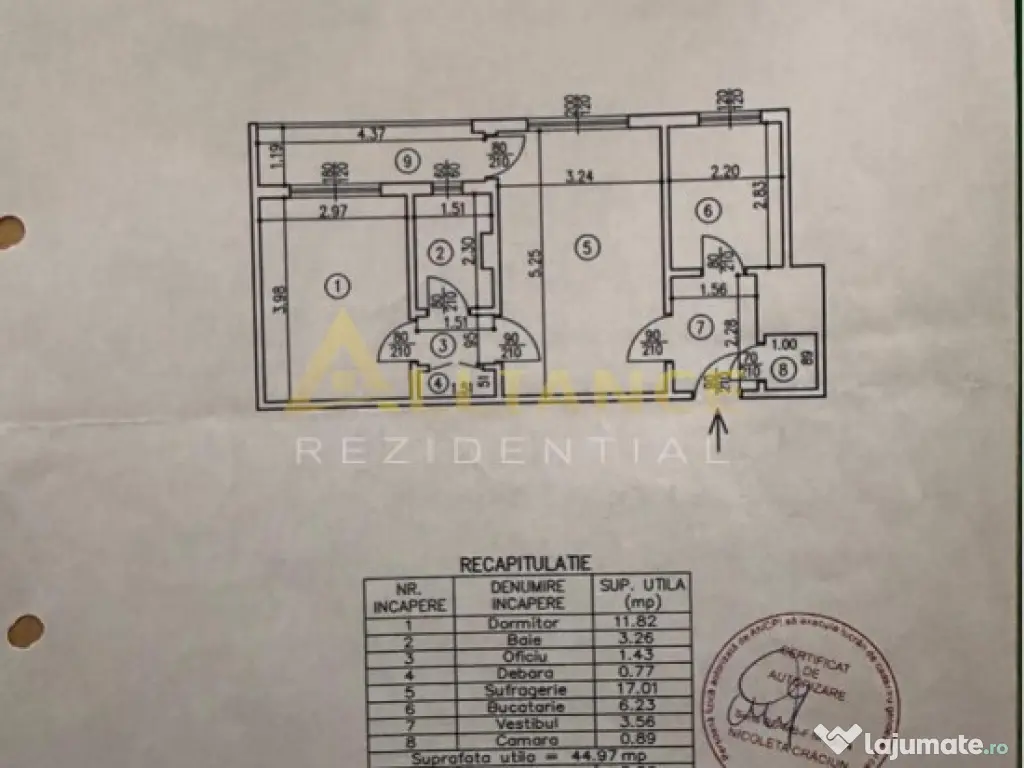 [TITAN] Apartament cu 2 camere | 50 mp 