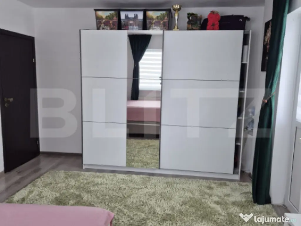 Garsoniera spatioasa 38 mp + terasa 12 mp | Sanpetru, Brasov 