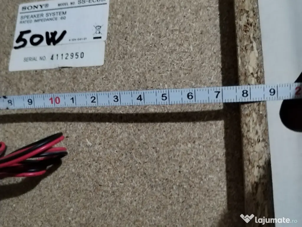 Boxe Sony ss ec69i de 50 W 