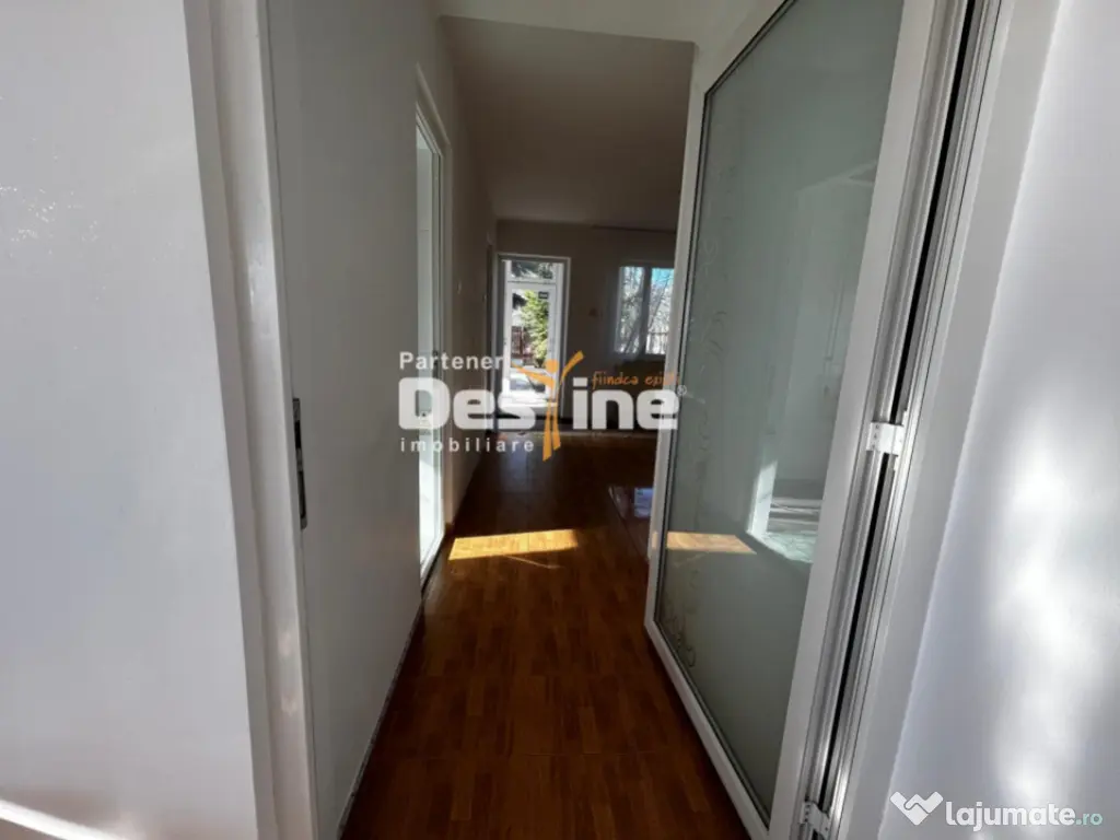 Casă de închiriat Copou 5CD 100MP parter+mansarda+curte 