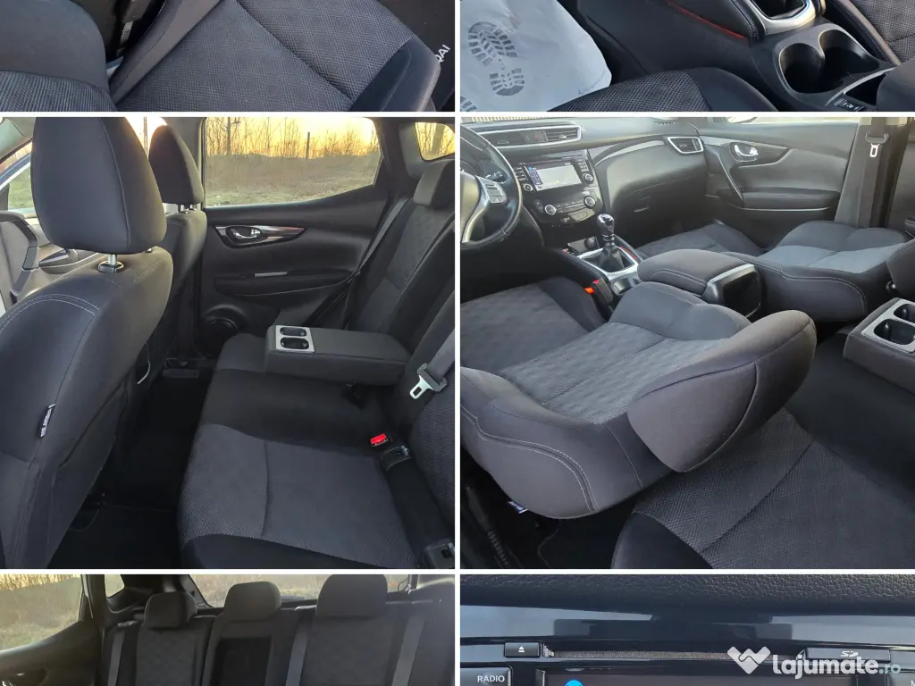 Nissan Qashqai / 2016/ 1,5 Dci/ 110 cp/ euro 6 / Tekna / Camere 360 / Keyless 