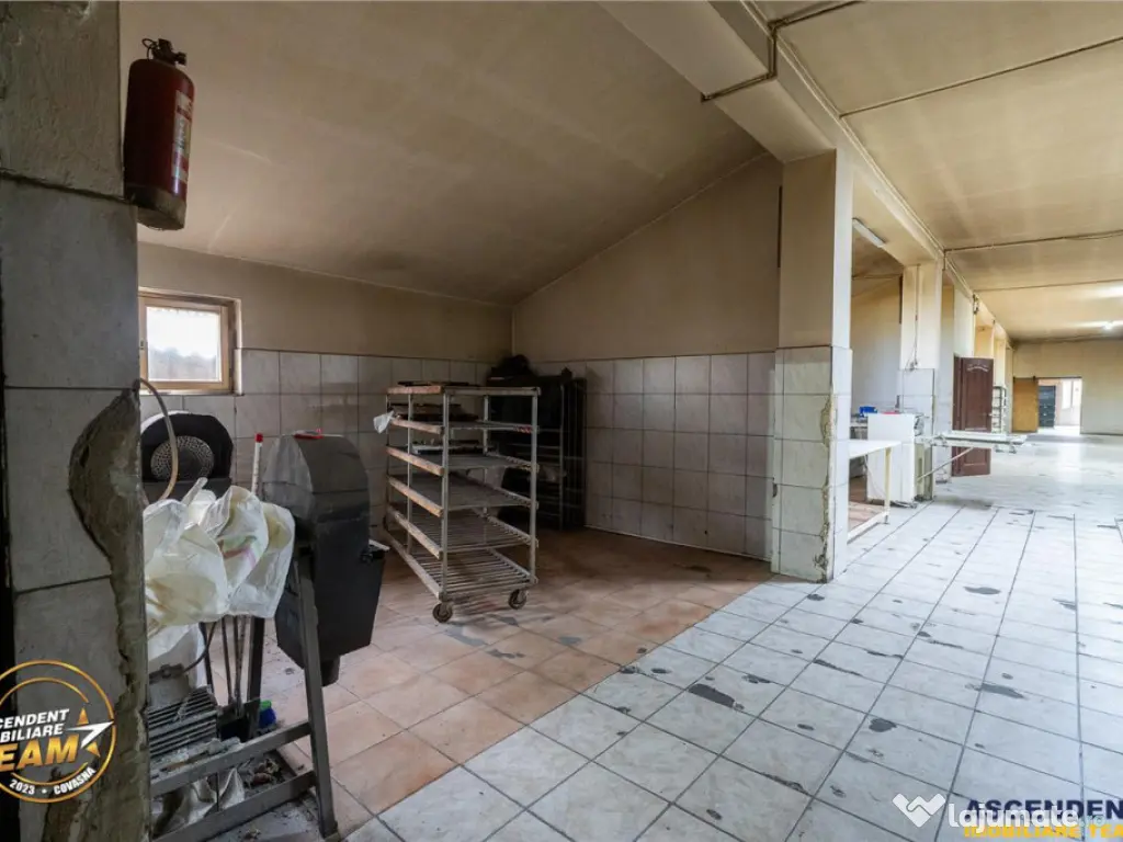 Spatiu comercial afacere functionala: brutarie,rute de distr 