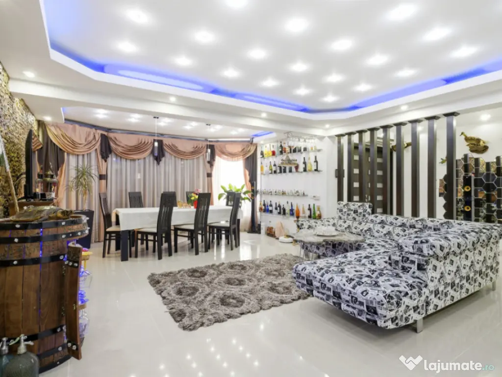 Casă spațioasă P+1 | 4 dormitoare | garaj dublu | teren 7 