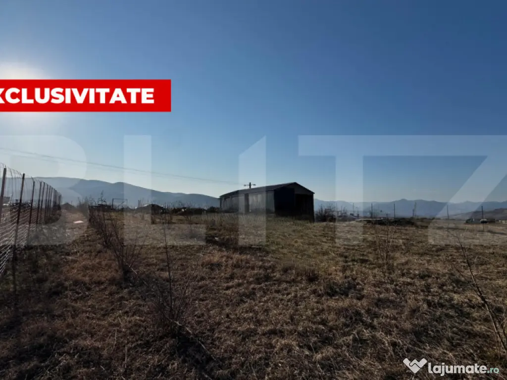 EXCLUSIVITATE BLITZ – Teren intravilan 1300 mp, zona Mice? 