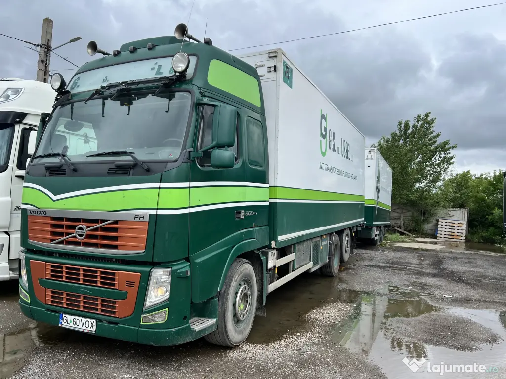 Vand ansamblu frigo Volvo FH13-500EEV +remorca Borg 