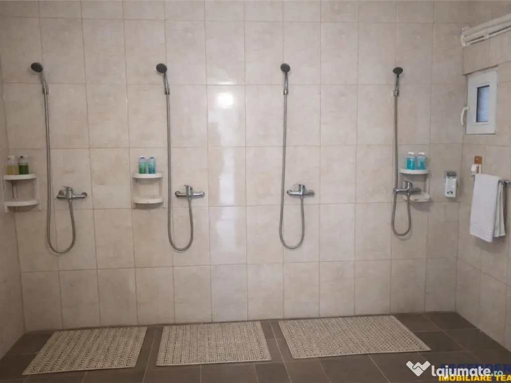 Hala industriala versatila,spatii cazare, platforma betonata 