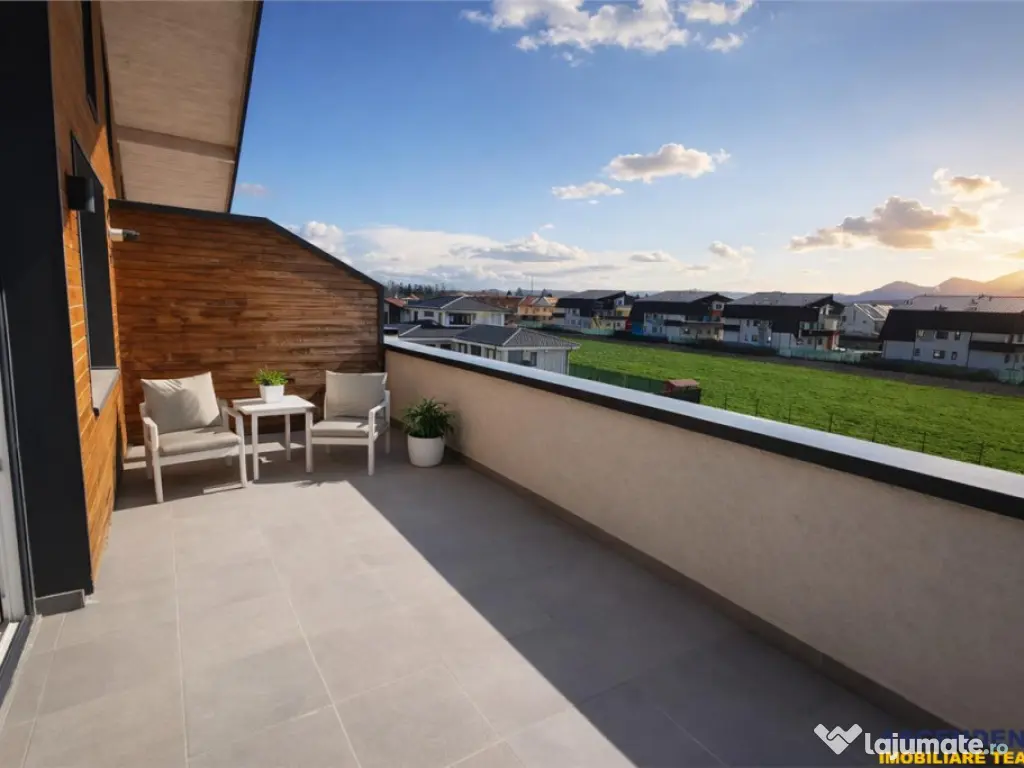 Apartament modern,3 camere,regim vila,boxa,parcare,terasa,Un 