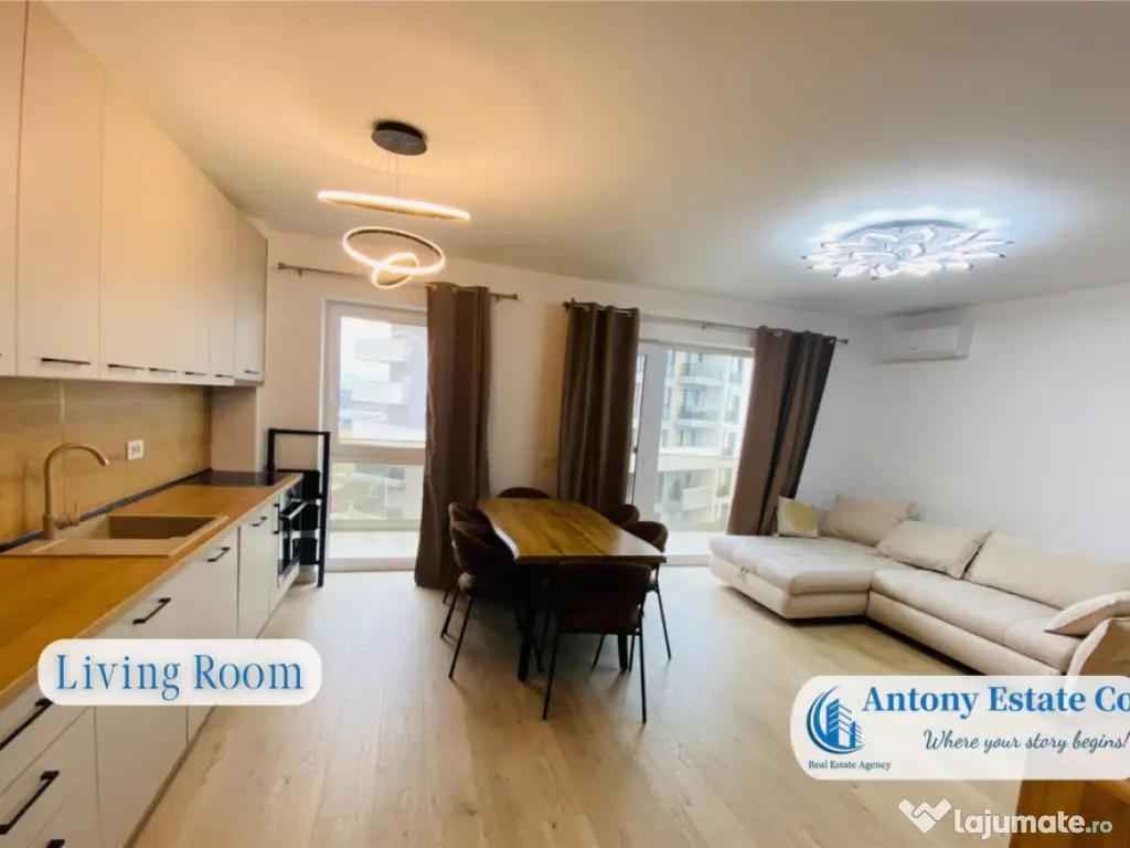 Apartament 3 camere Prima Green premium cu parcare 