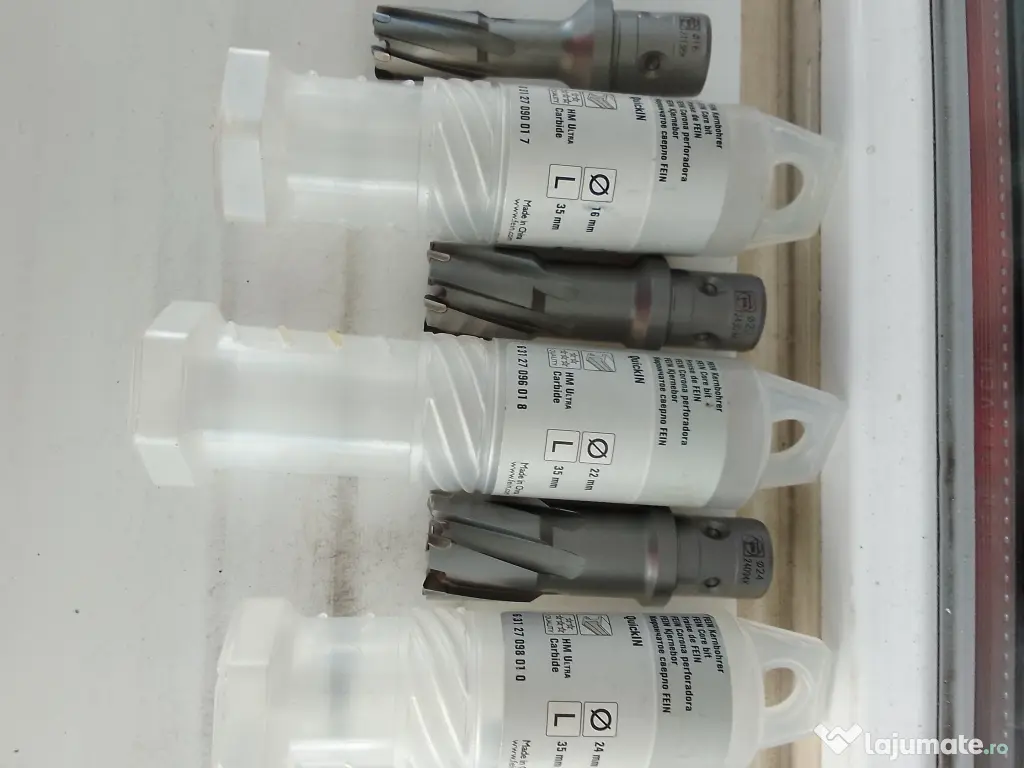 Carote FEIN,HM ultra CARBIDE quiqin  noi pentru mașină de găurit magnetică, 