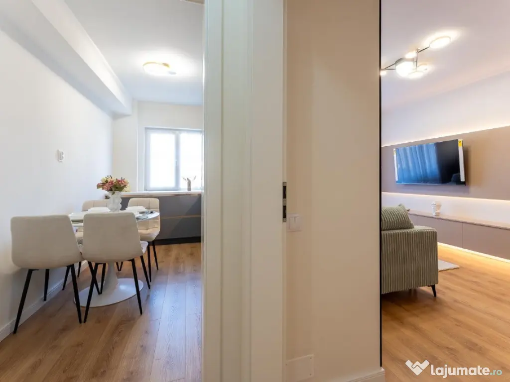 2 camere DECOMANDAT, mobilat premium, bloc nou - Florești 