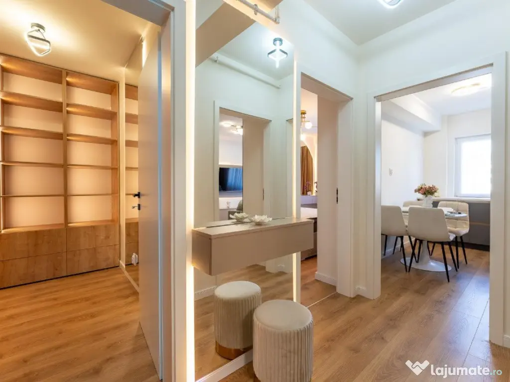 2 camere DECOMANDAT, mobilat premium, bloc nou - Florești 