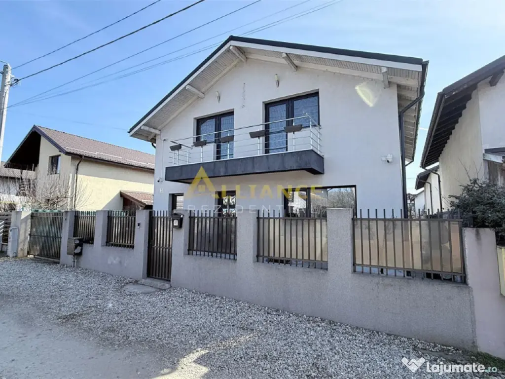 Casa Individuala - 4 camere - 2 bai - 250mp teren 
