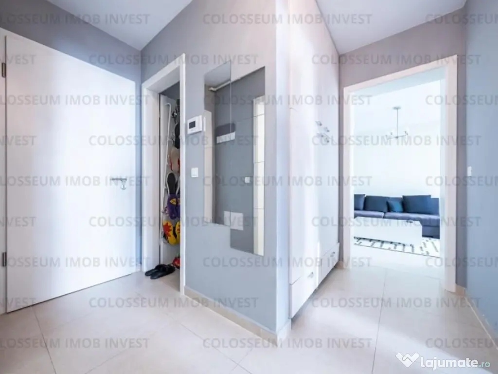 COLOSSEUM:Apartament 2 Camere mobilat utilat Coresi 