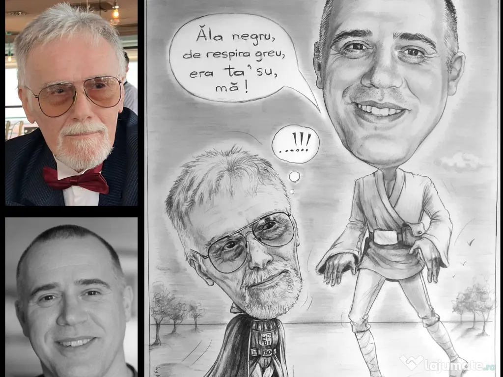 Cadouri inedite - Caricaturi, portrete, tablouri pictate - dupa fotografie 