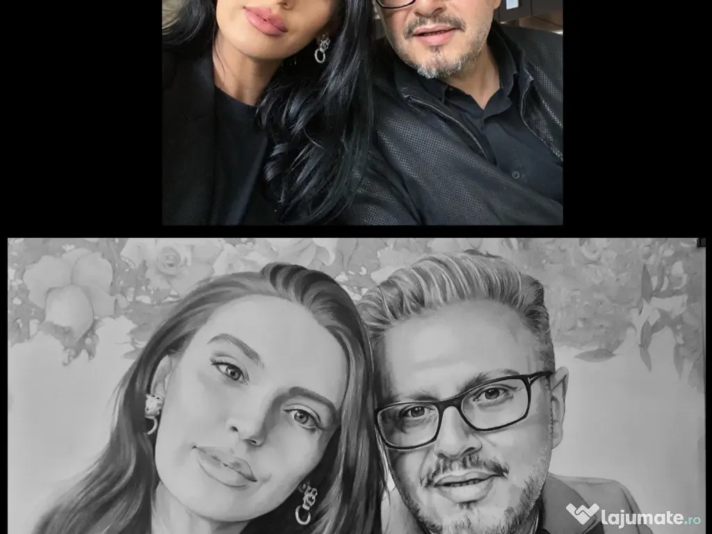 Cadouri inedite - Caricaturi, portrete, tablouri pictate - dupa fotografie 