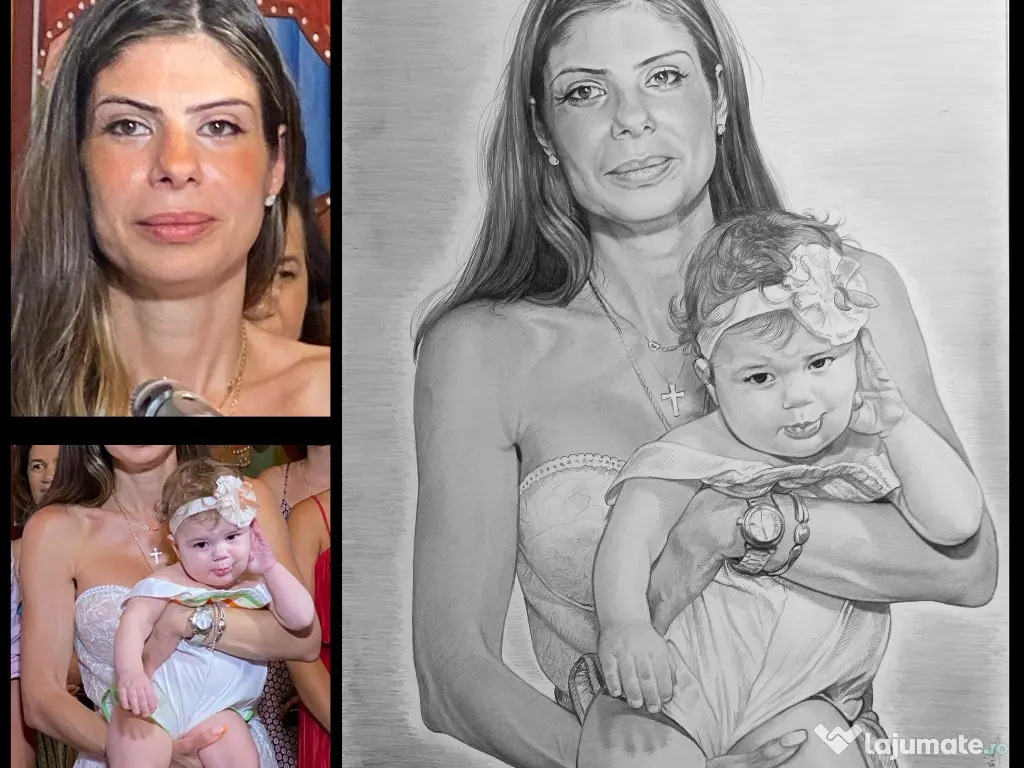 Cadouri inedite - Caricaturi, portrete, tablouri pictate - dupa fotografie 