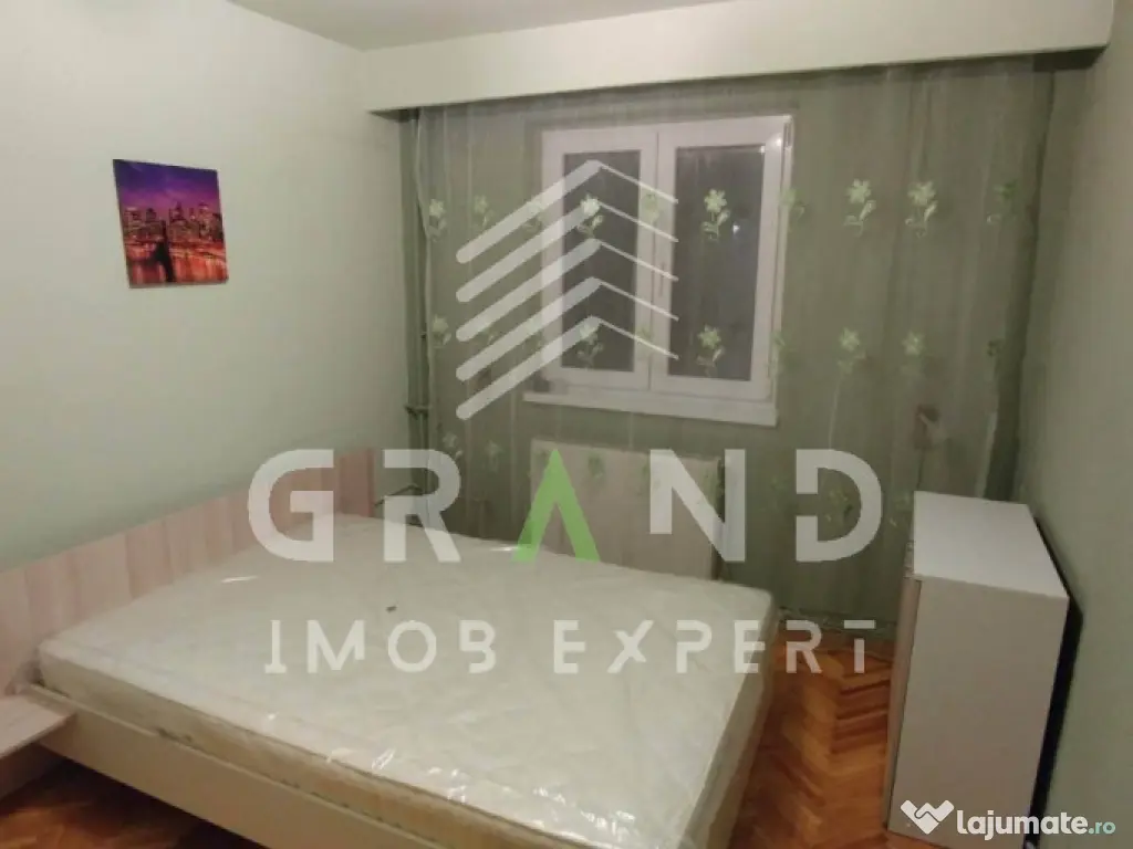 3 camere decomandate | 72 mp | Balcon | Etaj 1 | Manastur | 