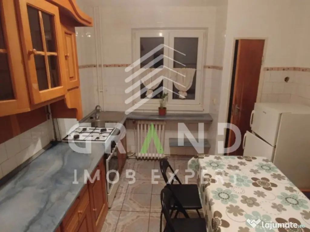 3 camere decomandate | 72 mp | Balcon | Etaj 1 | Manastur | 