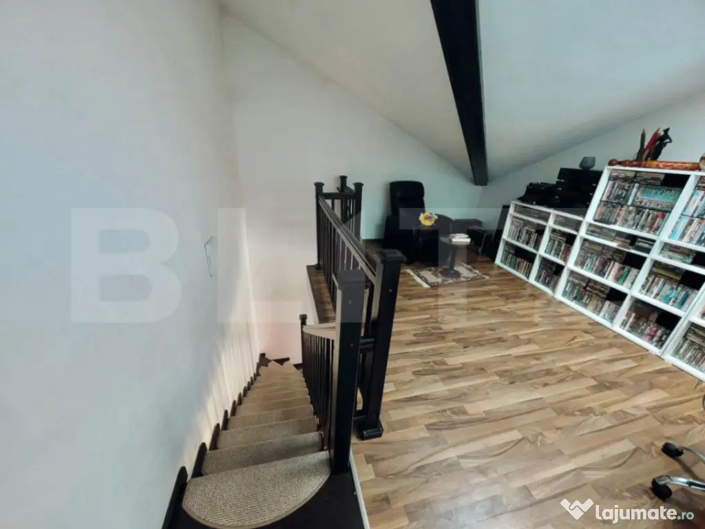 Apartament pe două niveluri, 3 camere, pet-friendly - Sânp 