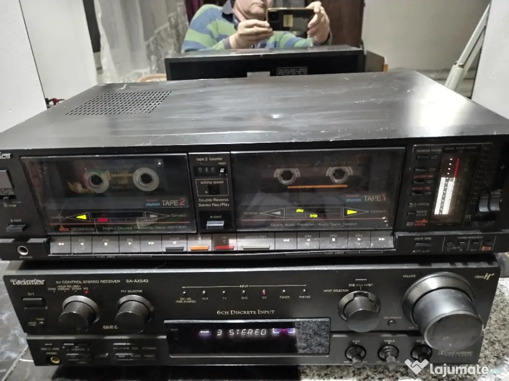 Dublu deck Technics RS-T80r 