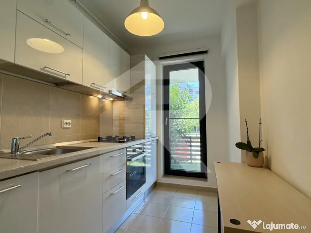 APARTAMENT CU GRĂDINĂ in GREENFIELD BĂNEASA cu 2 CAMERE 