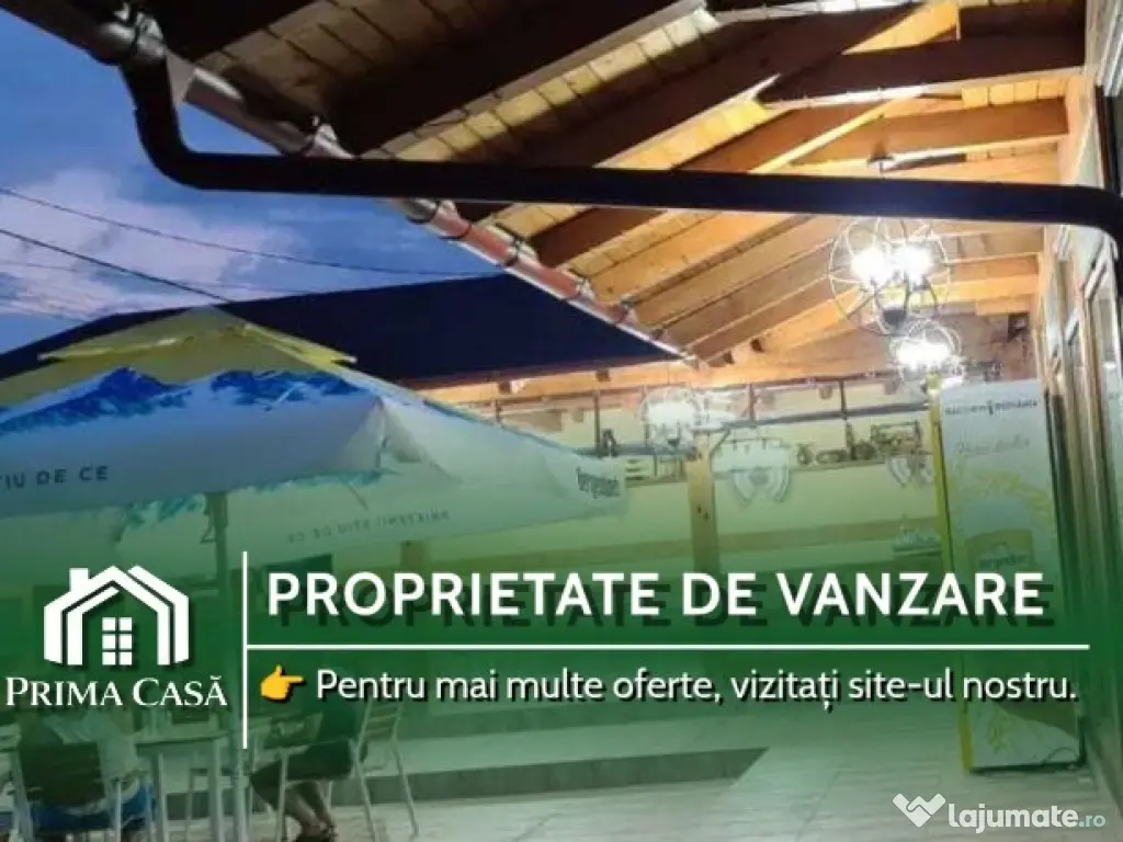 Oportunitate de investitie in Vernesti/BZ! Spatiu comercial – teren 