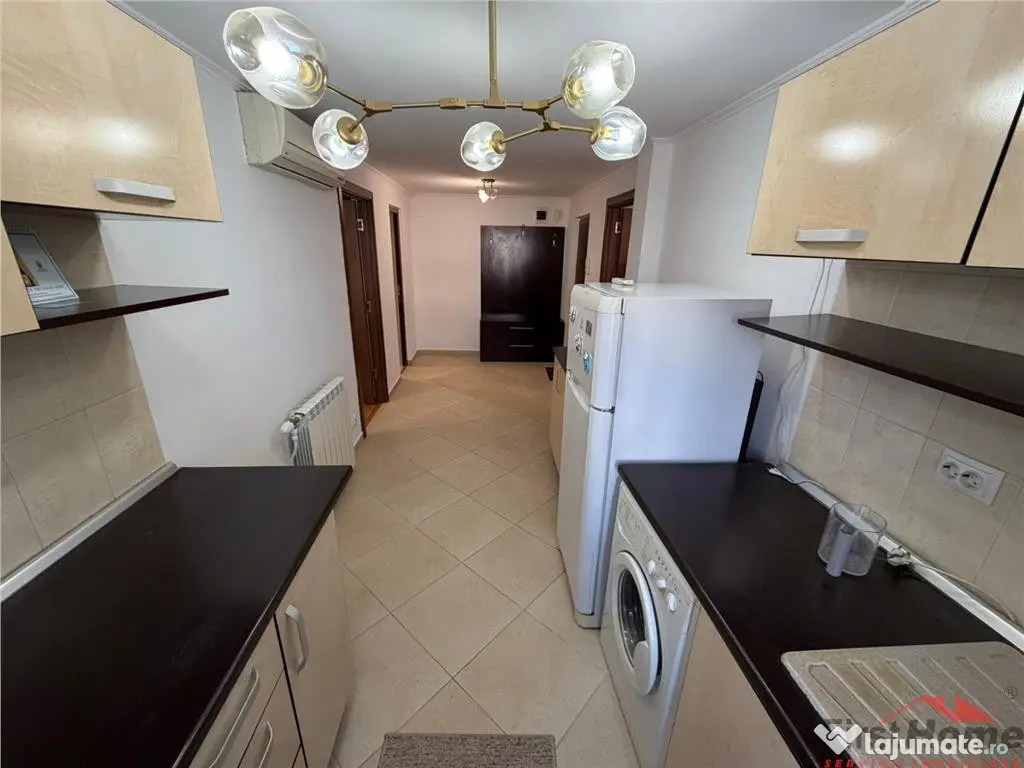 Apartament 2 camere, 60mp, etaj 1, model hol patrat , logie 