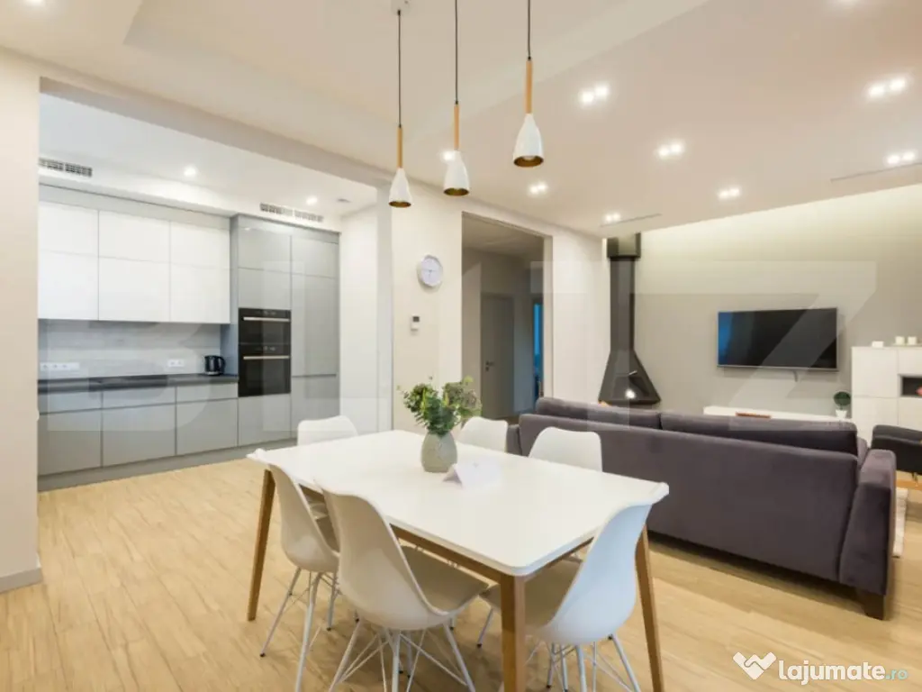 Apartament 2 camere, living cu bucătărie open space, balco 