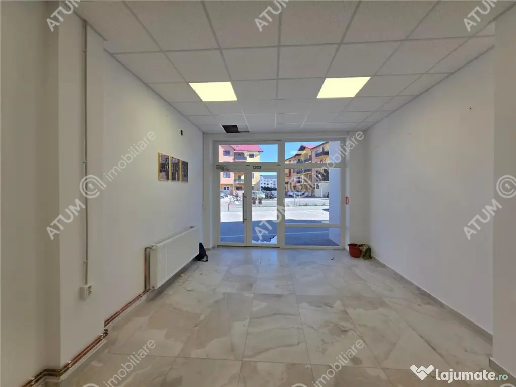 Spatii comerciale 60 mp in zona Brana din Selimbar 