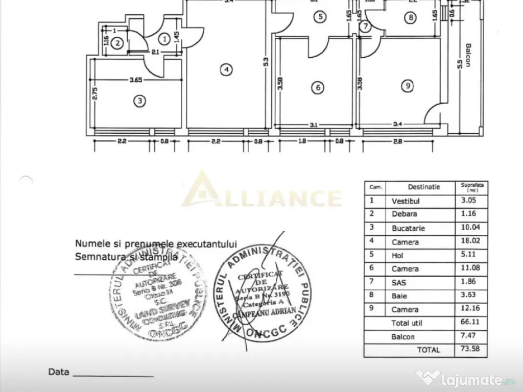 Apartament 3camere Titan-Liviu Rebreanu mobilat #537;i utila 