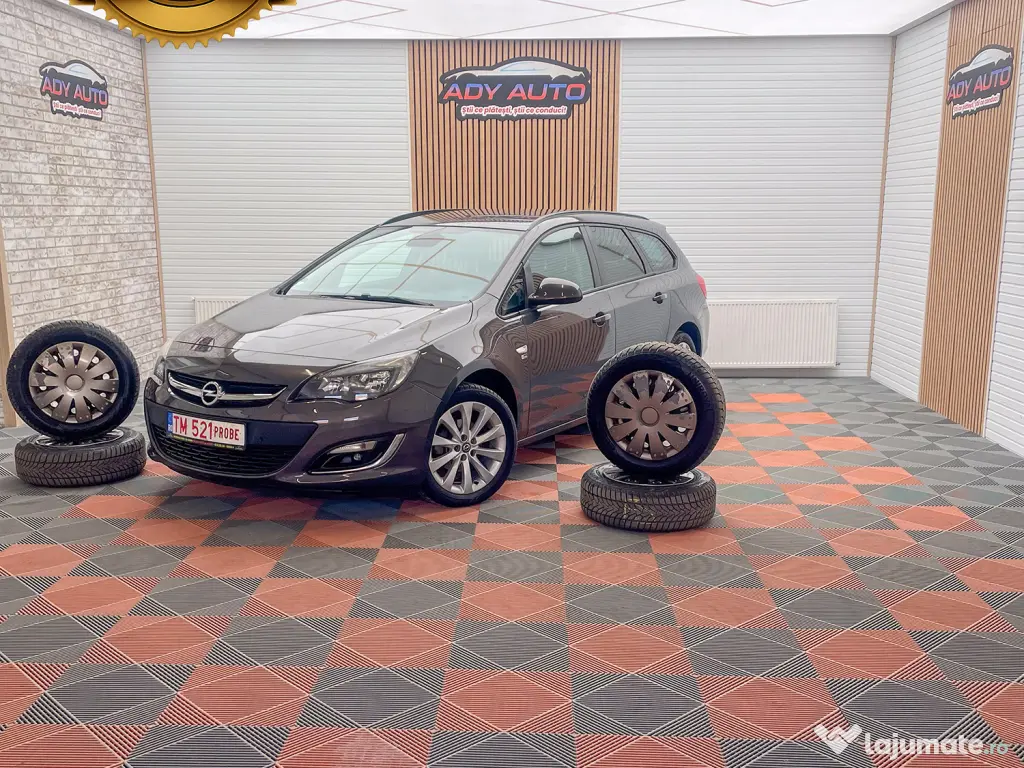 Opel Astra J . 1,4 Benzina . Euro 5 . Suport de biciclete . Rar + Itp . Garantie