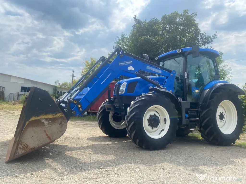 Tractor New HOLLAND T6.175 - 2015 - 5400 ore /  incarcator frontal 