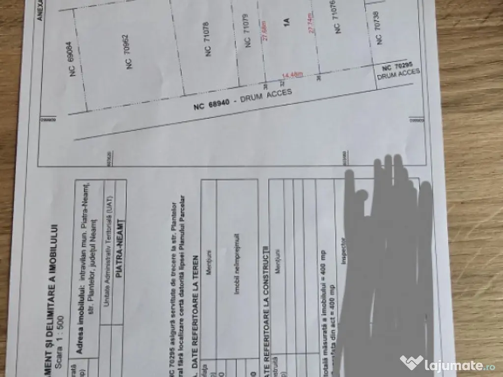 Loturi de Teren Fermelor Strada Plantelor 