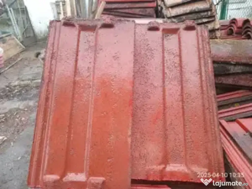 Vand tigle din beton si coame 