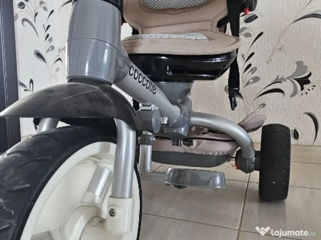 tricicleta coccole copii 3 poziti 