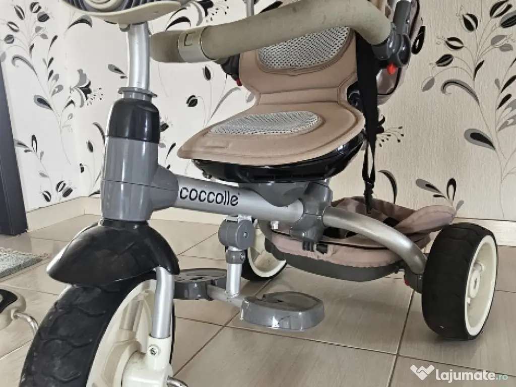 tricicleta coccole copii 3 poziti 
