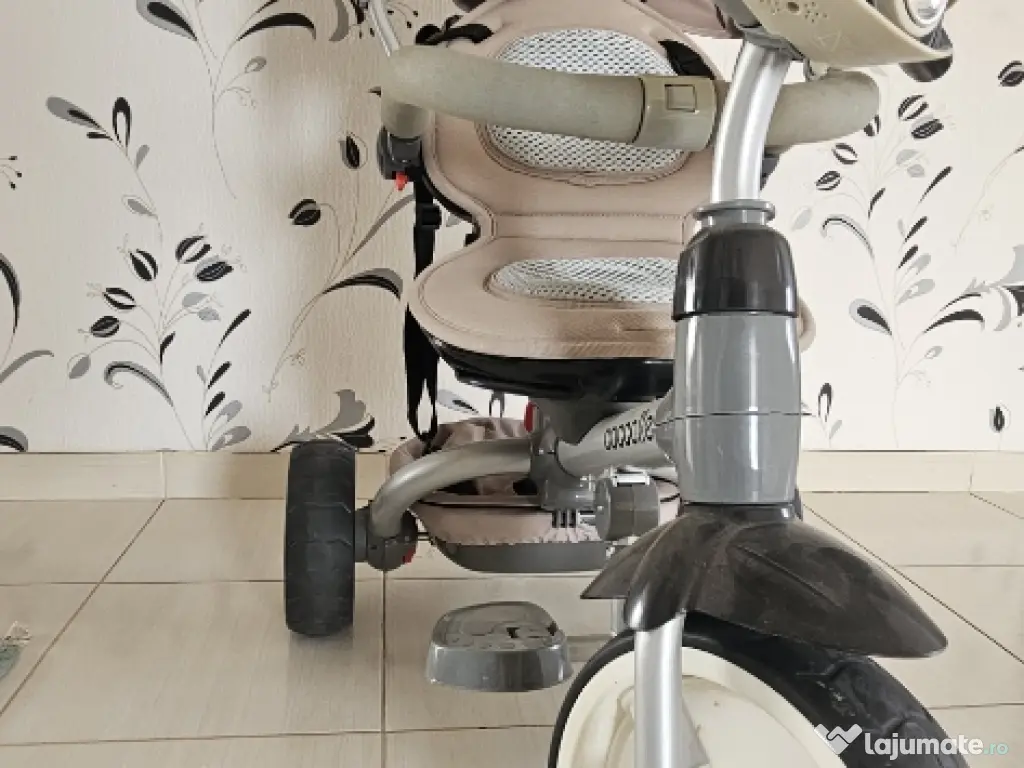 tricicleta coccole copii 3 poziti 