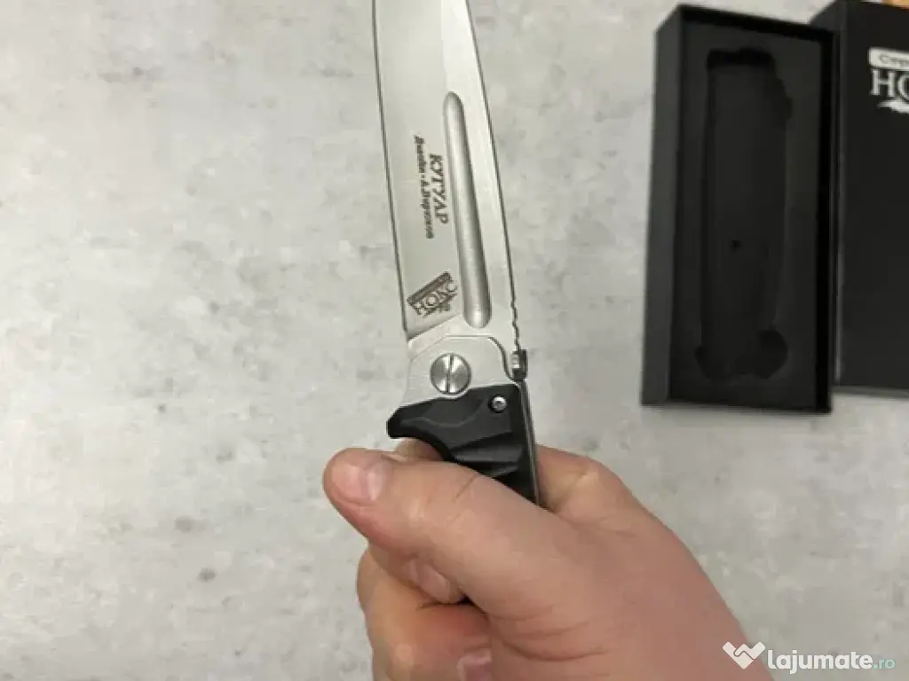 Cutit / Briceag rusesc original 26 cm material lama d2 