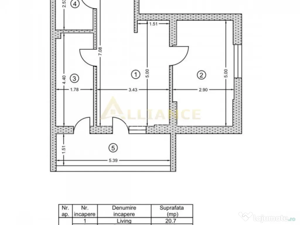 NOU apartament 2 camere gata de mutare 