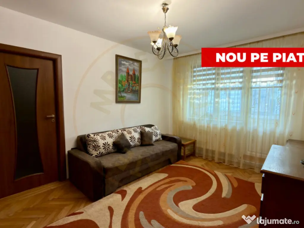 0% Comision De închiriat Apartament 3 camere etaj 1 Piteșt 