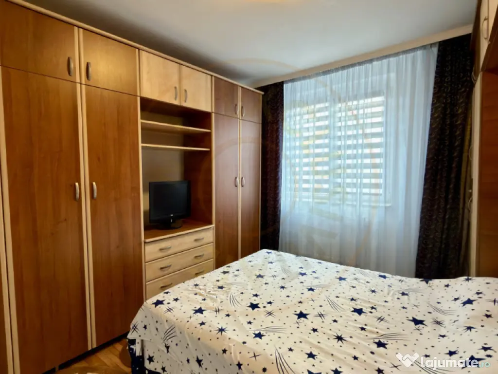 0% Comision De închiriat Apartament 3 camere etaj 1 Piteșt 