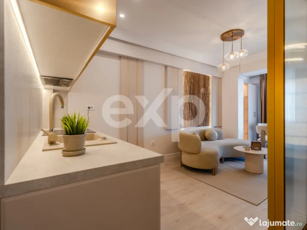 Studio nou Ivory Residence Pipera - Complet mobilat si util 