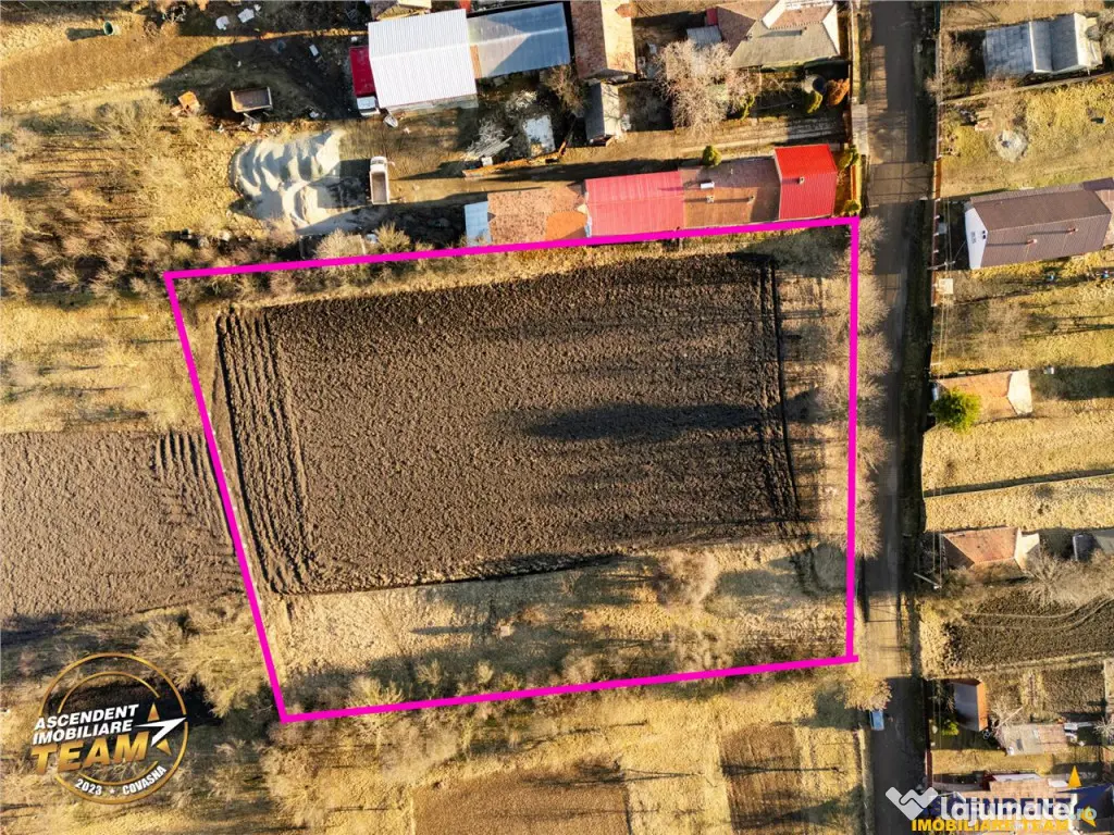 FILM! 4.554 mp intravilan, PUZ: locuinta,afacere,productie,s 