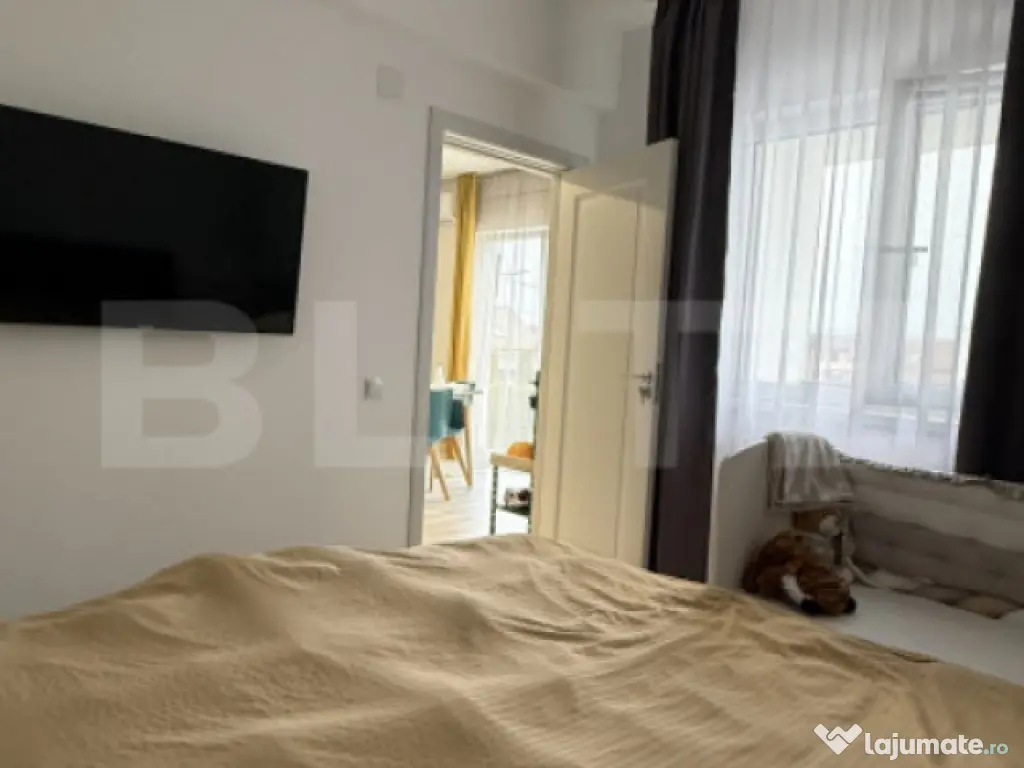 Apartament 2 camere decomandat | 50 mp utili + balcon 4 mp |