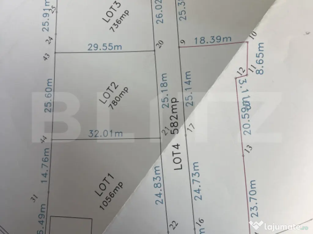 Parcele la padure in extensie intravilan , Drumul Tarpiului