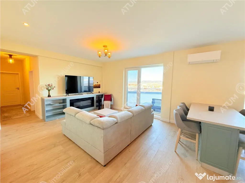 Penthouse 3 camere 85 mp utili parcare subterana boxa 110 mp 